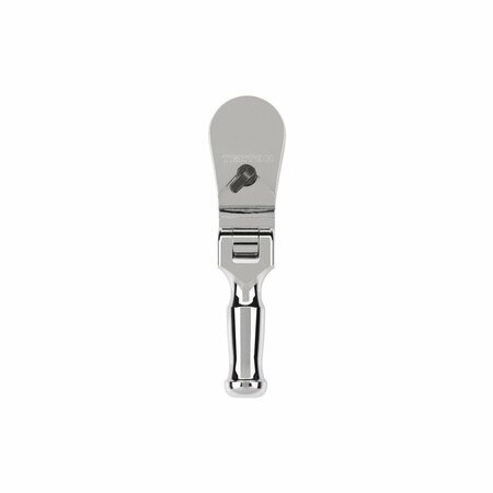 TEKTON 3/8 in. Drive Drive Drive Folding Ratchet, Chrome SRH25104